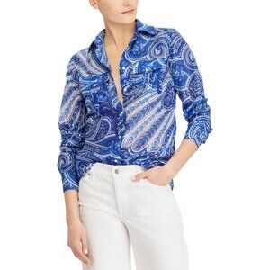 LAUREN Ralph Lauren | Paisley Lightweight Buttondown | EXCELLENT!